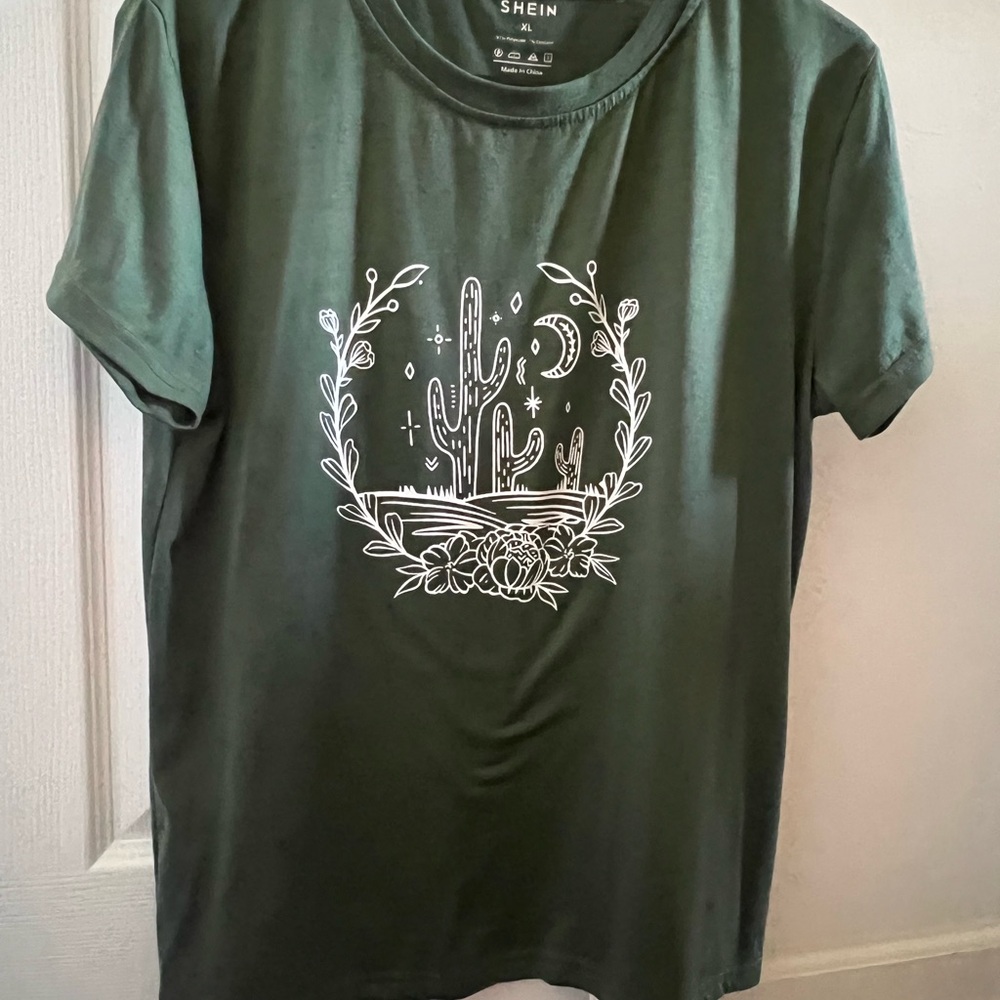 SHEIN Forest Green Tee